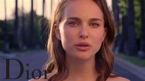 Miss Dior commercial: the actress and t